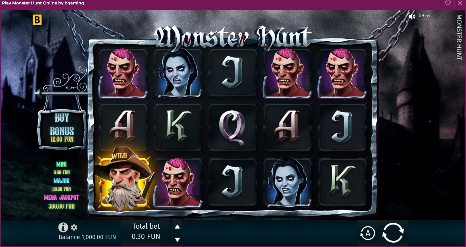 Exciting gameplay from Mystery Hunt slot