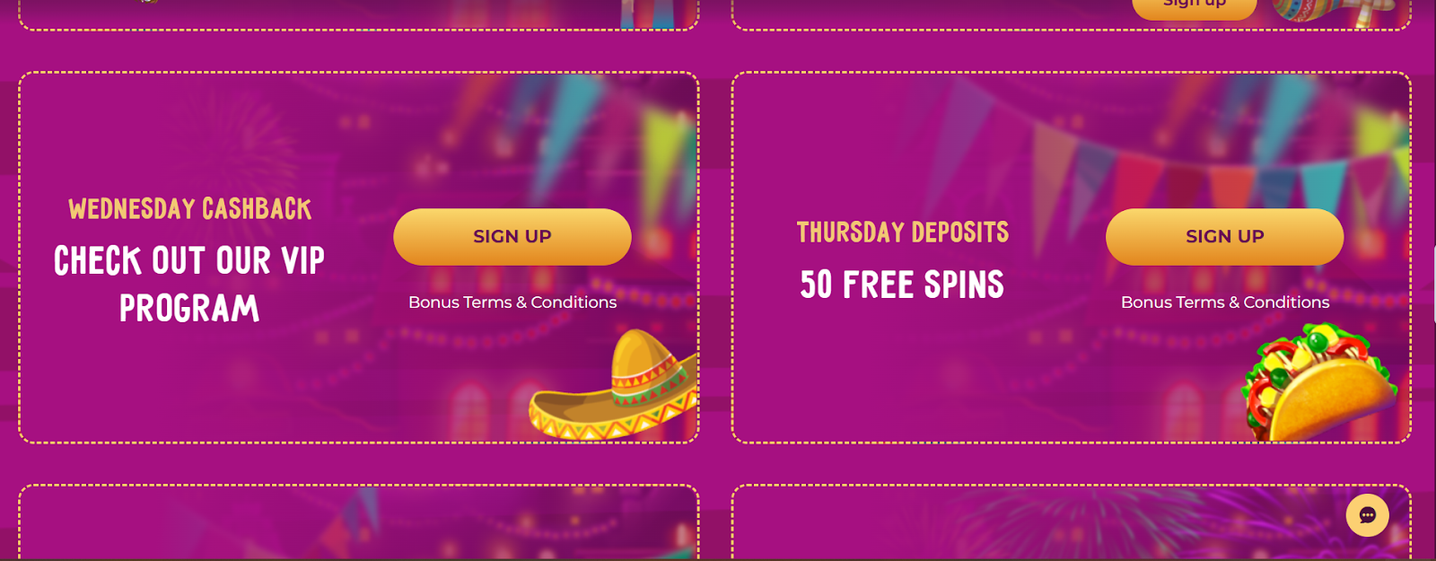 Image featuring SlotVibe casino's VIP program and weekly&nbsp;cashback.